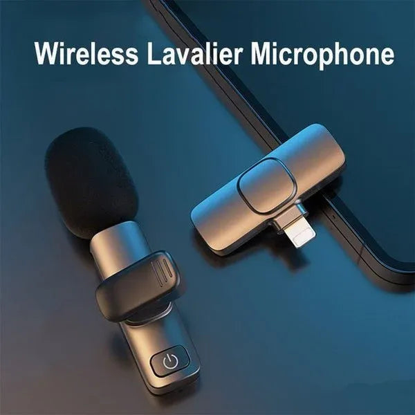 Novo microfone de lapela sem fio