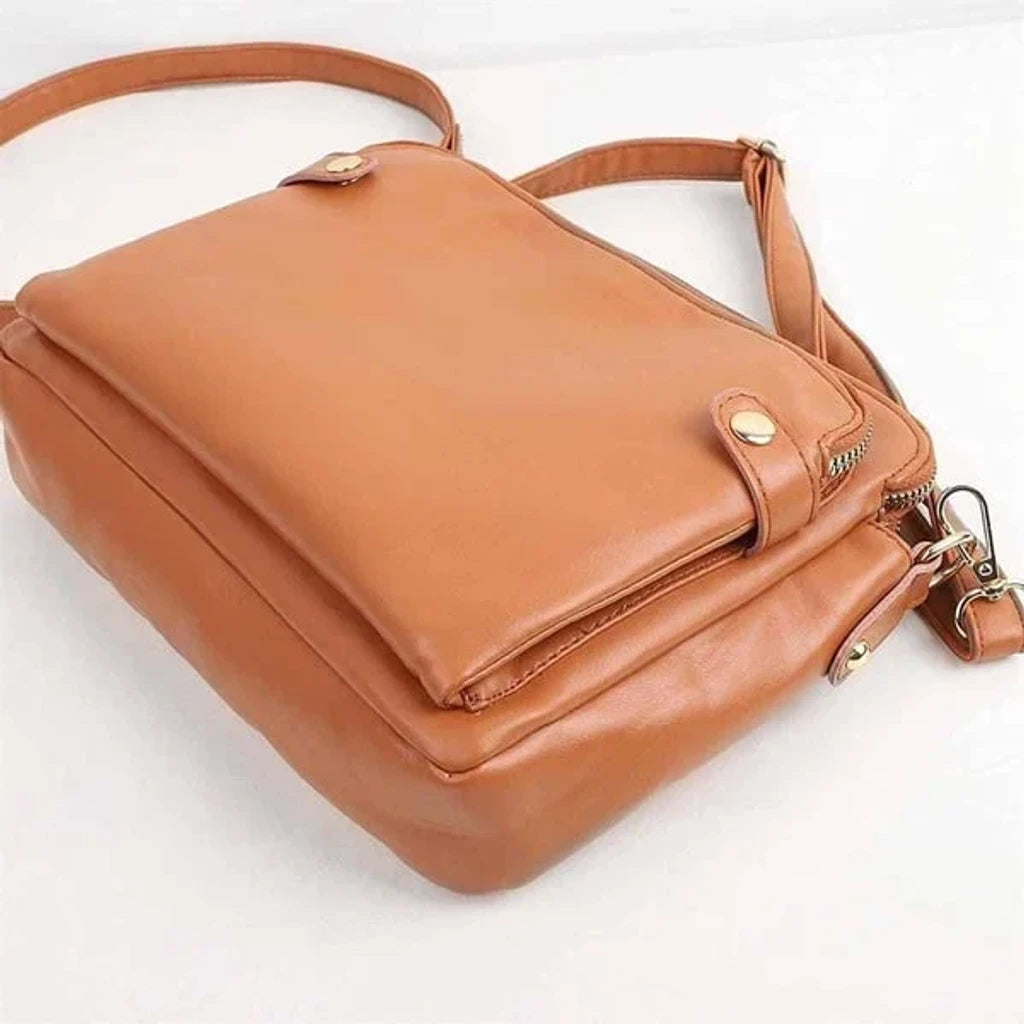 🔥Promoção de verão 🎁- Bolsas de ombro e clutches de couro crossbody