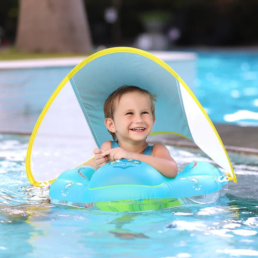 TREINADOR DE NATAÇÃO INTELIGENTE-Flutuador de piscina para bebês